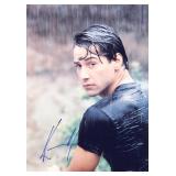Keanu Reeves facsimile signed  photo