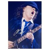 AC/DC Angus Young facsimile signed  photo