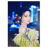 Fan Bingbing facsimile signed  photo