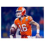 Clemson Tigers Trevor Lawrence facsimile signed...