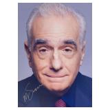 Director Martin Scorsese facsimile signed  photo