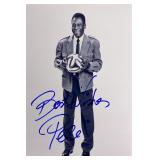 Pel© facsimile signed  photo