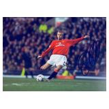David Beckham facsimile signed  photo