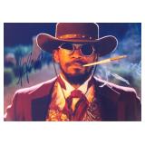 Django Unchained Jamie Foxx facsimile signed ...