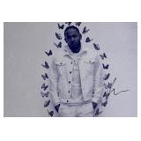 Kendrick Lamar facsimile signed  photo
