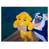 The Lion King Robert Guillaume facsimile signed...
