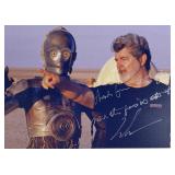Star Wars George Lucas facsimile signed  photo