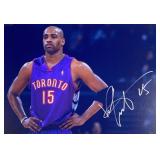 Toronto Raptors Vince Carter facsimile signed...