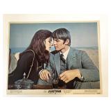 Justine original 1969 vintage lobby card