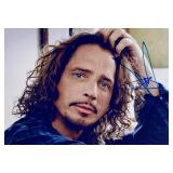 Chris Cornell facsimile signed  photo