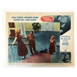 Portrait in Black original 1960 vintage lobby card