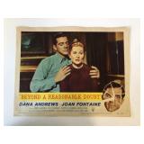 Beyond a Reasonable Doubt original 1956 vintage...