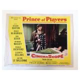 Prince of Players  original 1955 vintage lobby...