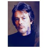 Alain Delon facsimile signed  photo