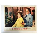 I Thank a Fool original 1962 vintage lobby card