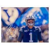 BYU Cougars Zach Wilson facsimile signed photo