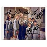 The Sound of Music cast facsimile signed movie...