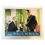 The Best Man original 1964 vintage lobby card