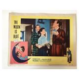 The Moon Is Blue original 1953 vintage lobby card