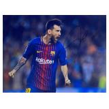 Lionel Messi facsimile signed  photo