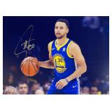 NBA All Star Steph Curry facsimile signed  photo
