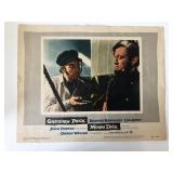 Moby Dick original 1956 vintage lobby card