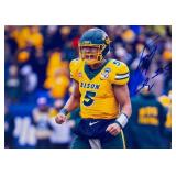 North Dakota State Bison Trey Lance facsimile...
