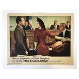 Top Secret Affair original 1957 vintage lobby card