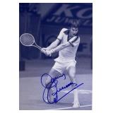 Tennis champ Jimmy Connors facsimile signed  photo