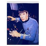 Star Trek Leonard Nimoy facsimile signed photo