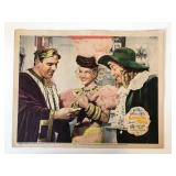 Greenwich Village original 1944 vintage lobby card