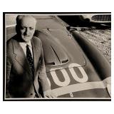 Enzo Ferrari Unsigned Photo