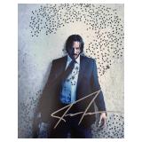 John Wick Keanu Reeves signed photo