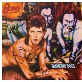 David Bowie signed Diamond Dogs album