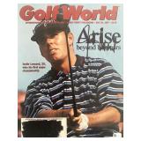 Justin Leonard signed 1997 Golf World magazine