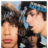 The Rolling Stones signed Black and Blue album