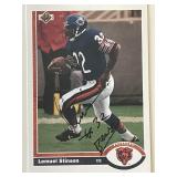 Chicago Bears Lemuel Stinson 1991 Upper Deck...