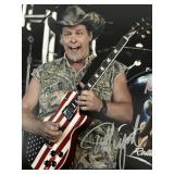 Ted Nugent signed photo