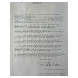 Blues Guitarist Lowell Fulson signed contract