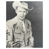 The Lone Cowboy Big Slim signed photo