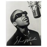 Stevie Wonder Signed Photo
