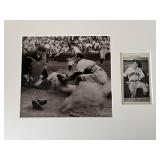 Chicago Cubs Paul Richards signed photo collage