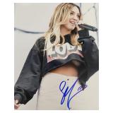 Singer Songwriter Julia Michaels signed photo