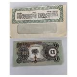 Nigerian Pound in envelope