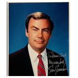 News Anchorman Sam Donaldson Signed Photo