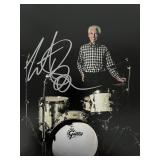Rolling Stones Charlie Watts signed photo