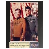 Star Trek cast signed photo