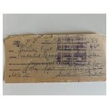 James Bond Casino Royale David Niven signed check