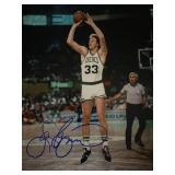 Boston Celtics Larry Bird signed photo