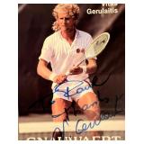 Wimbledon Champ Vitas Gerulaitis signed photo